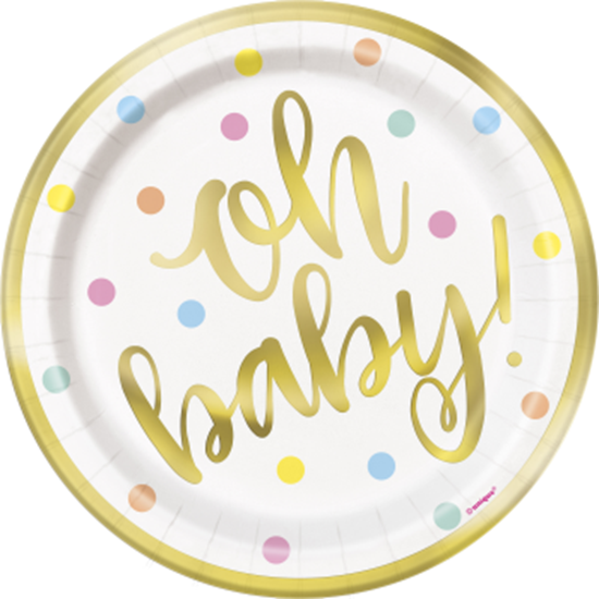 Image sur OH BABY 7" PLATE