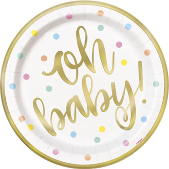 Image sur OH BABY 9" PLATE