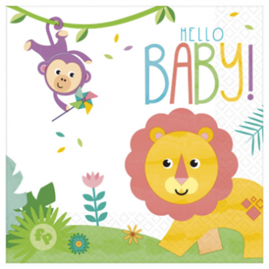 Picture of FISHER PRICE HELLO BABY LUNCHEON NAPKINS