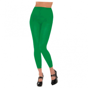 Image de GREEN FOOTLESS TIGHTS - ADULT