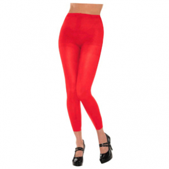 Picture of RED FOOTLESS TIGHTS - ADULT