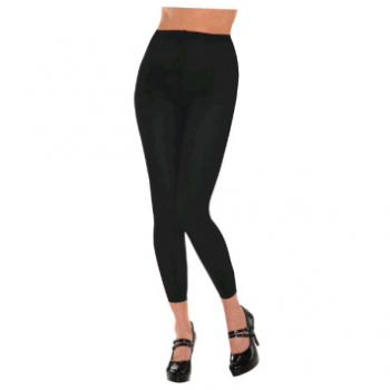 Image de BLACK FOOTLESS TIGHTS - ADULT