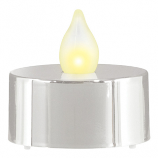 Picture of DECOR - LED TEALIGHTS - SILVER