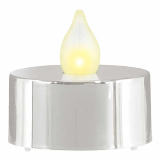 Image sur DECOR - LED TEALIGHTS - SILVER