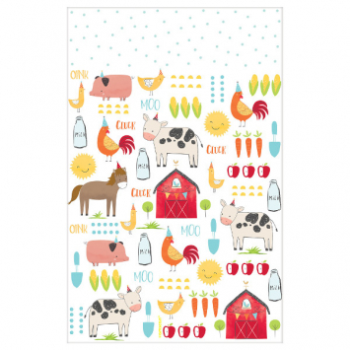 Picture of BARNYARD BIRTHDAY - TABLE COVER