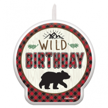 Image de LITTLE LUMBERJACK BIRTHDAY - BIRTHDAY CANDLE