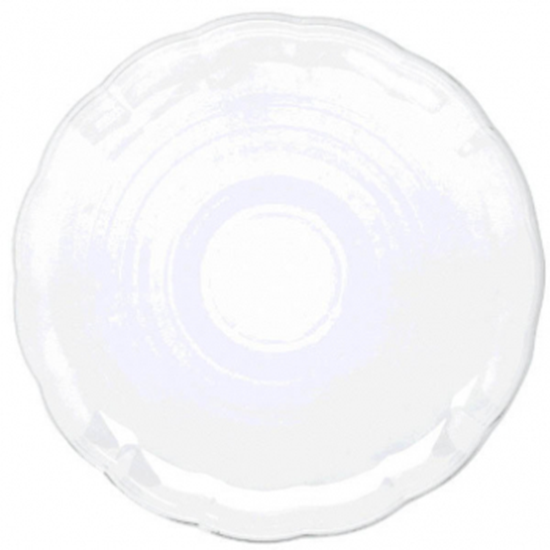 Image sur 12" CLEAR ROUND TRAY