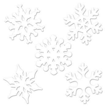 Image de DECOR - SNOWFLAKE MINI CUTOUTS