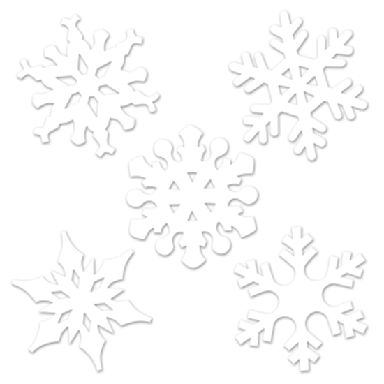 Image sur DECOR - SNOWFLAKE MINI CUTOUTS