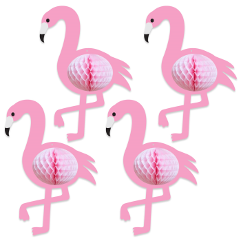 Image de TISSUE FLAMINGOS - 4/PK