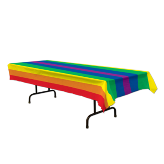 Image sur PRIDE RAINBOW TABLE COVER