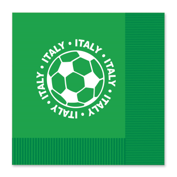 Image de SOCCER - LUNCHEON NAPKINS - ITALY