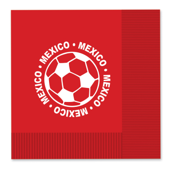 Image de SOCCER - LUNCHEON NAPKINS - MEXICO