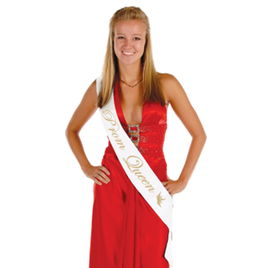 Image sur WEARABLES - PROM QUEEN SATIN SASH