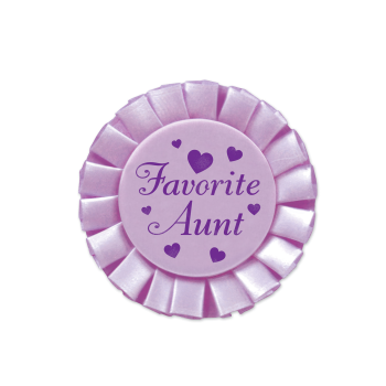 Picture of FAVORITE AUNT SATIN BUTTON