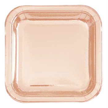Picture of ROSE GOLD - 7" SQUARE PLATE