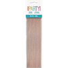 Picture of ROSE GOLD FOIL PAPER STRAW - 10/PK