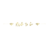 Picture of GOLD BRIDE TO BE BANNER - 6FT