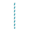 Picture of RAINBOW ASST STRIPE PAPER SMOOTHIE STRAWS - 10CT