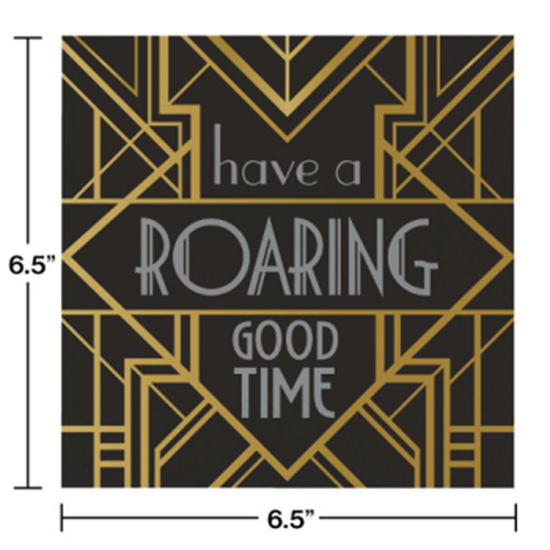 Image sur HAVE A ROARING GOOD TIME LUNCHEON NAPKINS