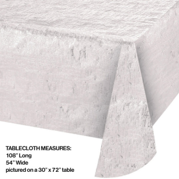 Picture of OPAL RECTANGULAR TABLE COVER - WHITE