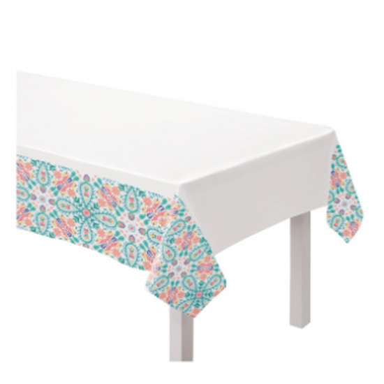 Image sur BOHO VIBES FABRIC TABLE COVER