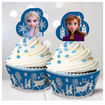 Picture of FROZEN 2 - GLITTER CUPCAKE KIT