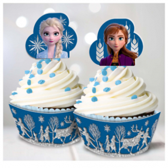 Image sur FROZEN 2 - GLITTER CUPCAKE KIT