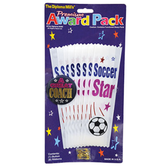 Picture of SOCCER  AWARD RIBBON PACK