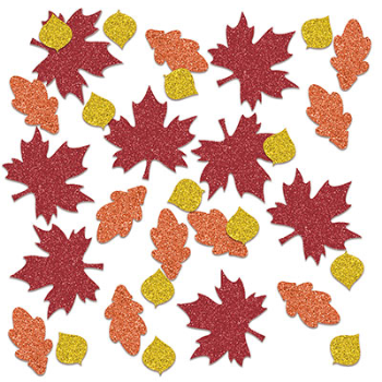 Image de FALL LEAF DELUXE SPARKLE CONFETTI