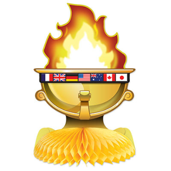 Image de SPORTS - OLYMPIC FLAME DECORATION