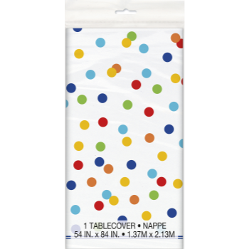 Image de TABLEWARE - RAINBOW POLKA DOT TABLE COVER