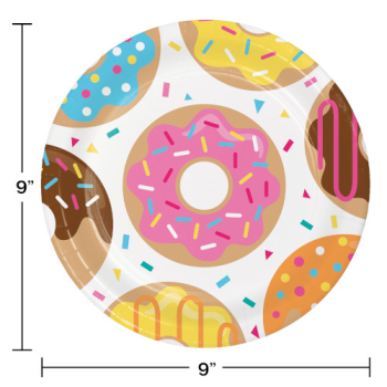 Image de DONUT TIME - 9" PLATES