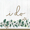 Picture of EUCALYPTUS GREEN - LUNCHEON NAPKINS - I DO
