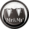 Picture of MR & MR WEDDING - 7" PLATES