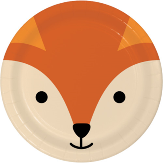 Picture of ANIMAL FACES - FOX - 9" PLATES