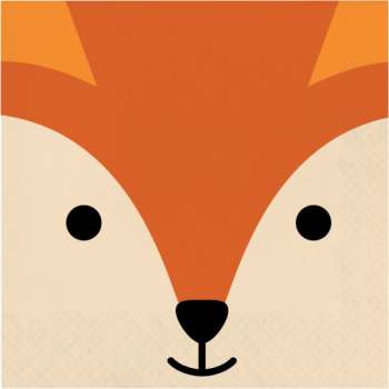 Image de ANIMAL FACES - FOX - LUNCHEON NAPKINS