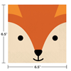 Picture of ANIMAL FACES - FOX - LUNCHEON NAPKINS