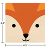 Image sur ANIMAL FACES - FOX - LUNCHEON NAPKINS