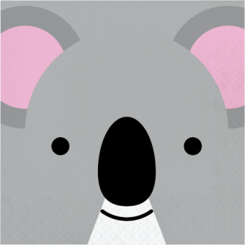 Image de ANIMAL FACES - KOALA - LUNCHEON NAPKINS