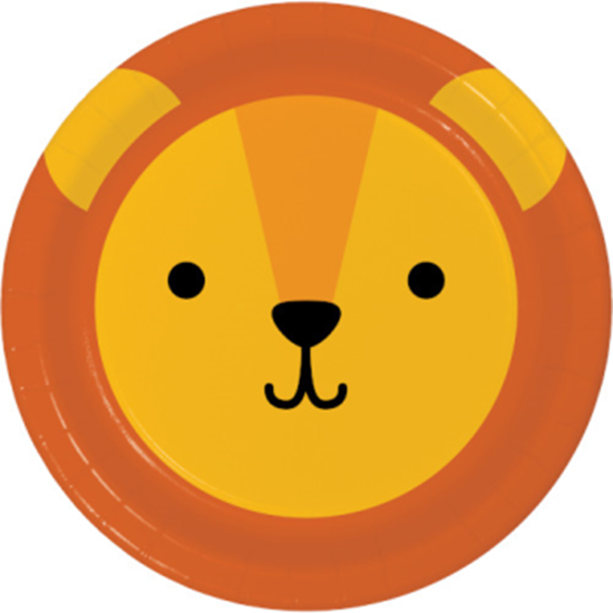 Picture of ANIMAL FACES - LION - 9" PLATES
