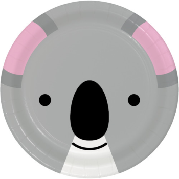 Image de ANIMAL FACES - KOALA - 9" PLATES