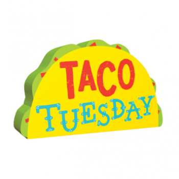 Image de MINI TACO TUESDAY STANDING MDF DIGN