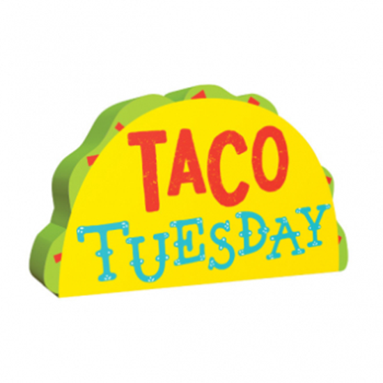 Image sur MINI TACO TUESDAY STANDING MDF DIGN