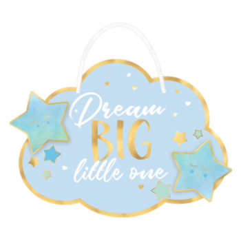 Image de OH BABY BOY HANGING SIGN