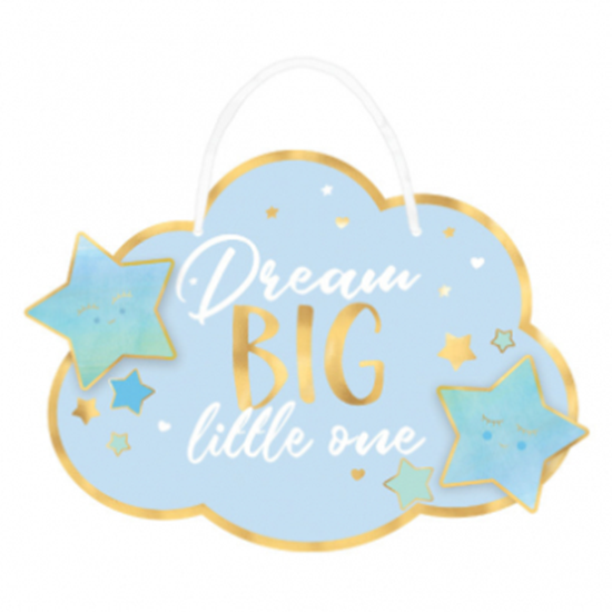 Image sur OH BABY BOY HANGING SIGN