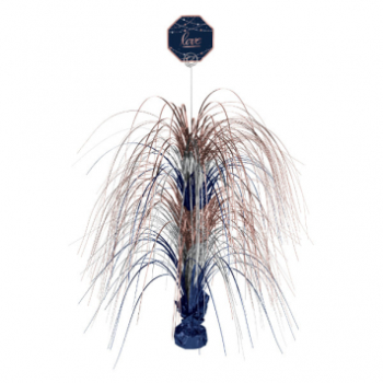 Image de NAVY BRIDE LARGE SPRAY CENTER PIECE