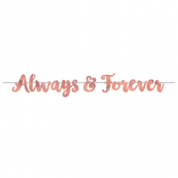 Image de NAVY BRIDE FOIL LETTER BANNER