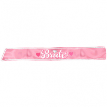 Image de ELEGANT BRIDE PINK SASH