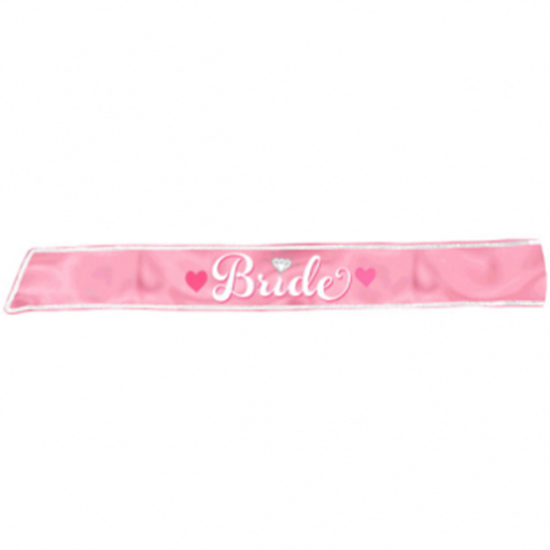 Image sur ELEGANT BRIDE PINK SASH